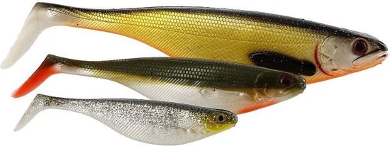 Westin Shad Teez 7cm 4g - Kleur : Fire Perch van Westin