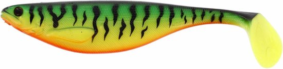 Westin Shad Teez 9cm 7g - Kleur : Crazy Firetiger van Westin