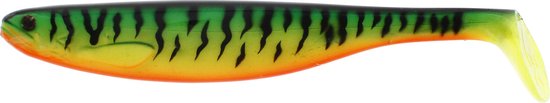 Westin Shad Teez Slim 10cm 6g - Kleur : Crazy Firetiger van Westin