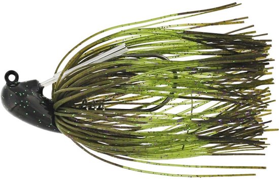 Westin Slide-Up Rubber Jig Tungsten Junebug haakmaat 2/0 9gr van Westin