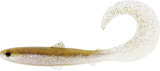 Westin - Softbaits Bullteez Curltail Pearl Sand 14cm / 15gr van Westin