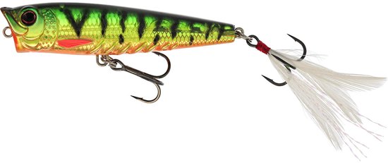 Westin Spot-On Popper - 6.5cm - 7g Firetiger Flash 6.5cm van Westin