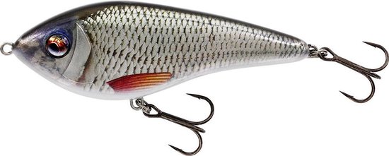 Westin Swim Glidebait - Low Floating - Real Roach - 10cm - 31g - Rood van Westin