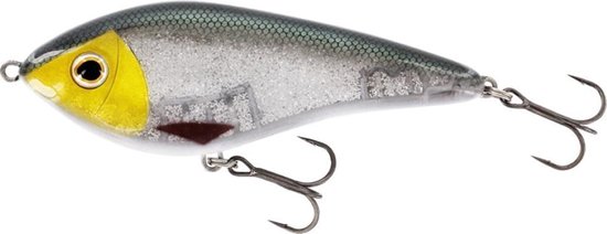 Westin Swim Glidebait - Suspending - 3D Headlight - 12cm - 53g - Geel van Westin