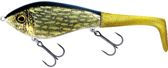 Westin Swim Tail Suspending Real Pike 1 body 2 tails (10cm 34gr)