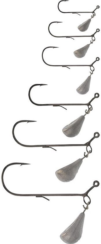 Westin Switch Rig R N R Natural Lead Black Nickel haakmaat 4/0 10.5gr