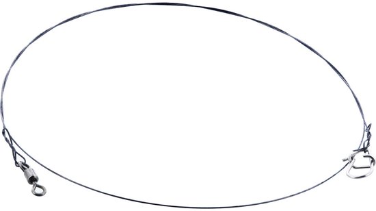 Westin Titanium Leader Black 25cm 0,40mm 16kg van Merkloos