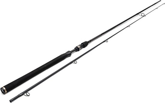 Westin W3 Powershad 2nd M - 270cm - 7-25g - 2-Delig - Spinhengel - Zwart van Westin
