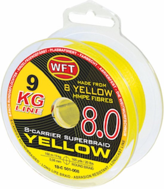 WFT KG 8.0 Yellow 100m 0,14 mm 19kg van WFT