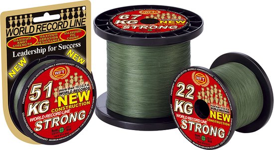 WFT KG-Strong Green - 22kg - 0.18mm - 150 meter van WFT