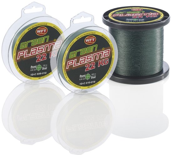 WFT Plasma green 100m 0,22 mm 27kg van Merkloos