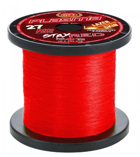 WFT Plasma Lazer Red 100m 0.18 mm 22kg van Merkloos