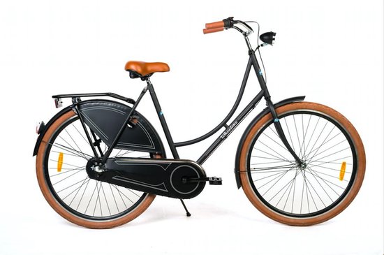 Wheelerz - Omafiets - 28 inch - 3 versnellingen - Zwart van Wheelerz