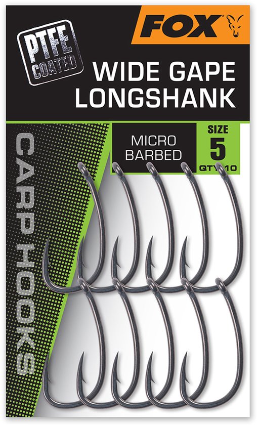 Wide Gape Longshank Fox | Karper Haken | Karperhaken | Karper | Karpervissen | Karper Vissen