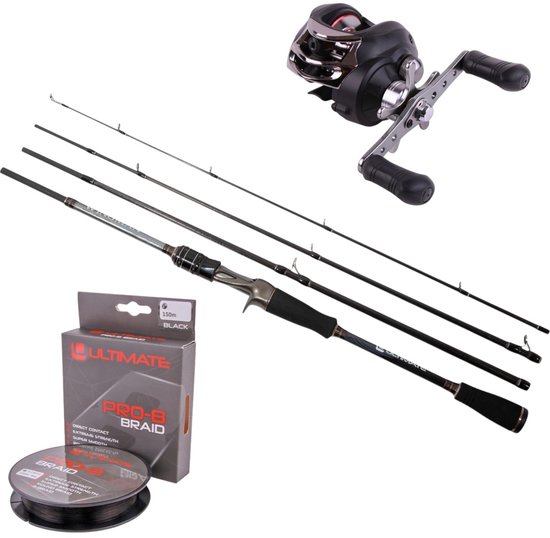 Wingman Travel Cast Combo 2,10m - Baitcaster Hengel van Merkloos