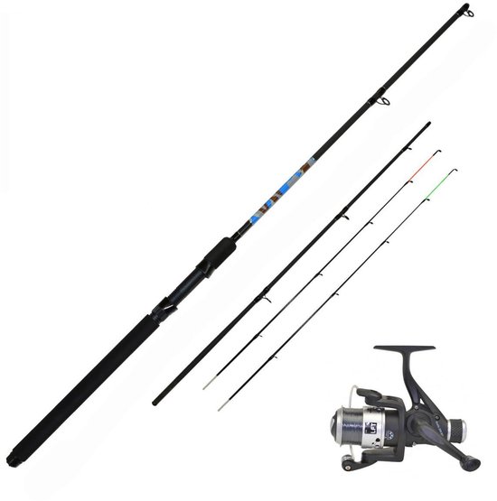 Winkle Picker set - Hengel Combo - LFT Battle Picker "Camou" - 210m - 2-tips + B-2000RD Werpmolen van Merkloos