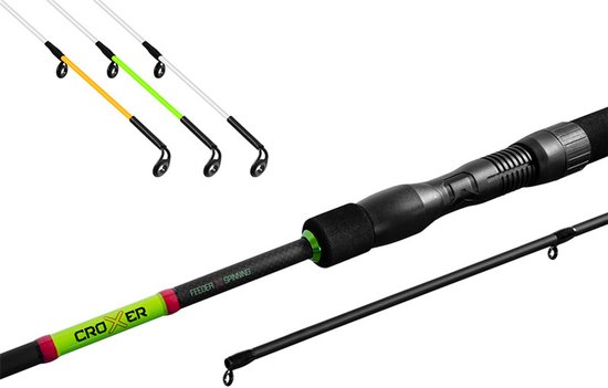 Winkle Picker / Spin Hengel - Delphin - Croxer - 2.40m - Spinhengel en Winkle picker in 1 hengel - Allround hengel van Delphin