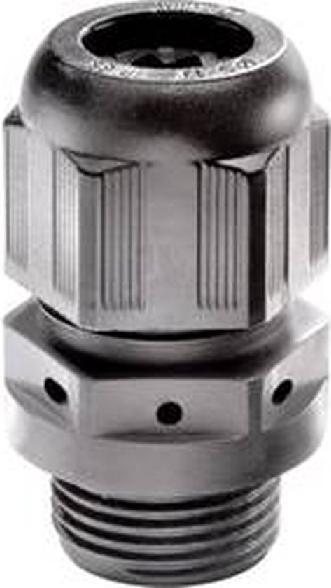Wiska 10060802 Wartel M20 Polyamide Zwart 1 stuk(s) van Merkloos
