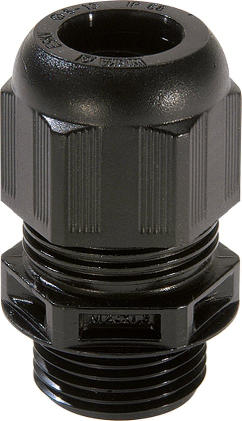 Wiska wartel M16 4,5-10mm IP68 kunststof zwart - per 50 stuks (10066121)
