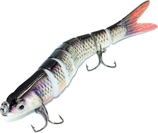 Wobbler Jerkbait - Kunstaas Vis - Roofvis Vangen - Flexibele 8-delige Constructie - 150mm 25 Gram - Rotog