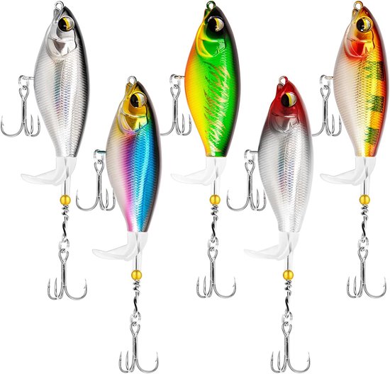 Wobbler Pike Cheese - 9.2 cm - 12 g - 5 Stuks - Drijvende Aas voor Baars - Meerval - Snoek - Groot Aas voor Snoek - Roofvissen van Oriela.