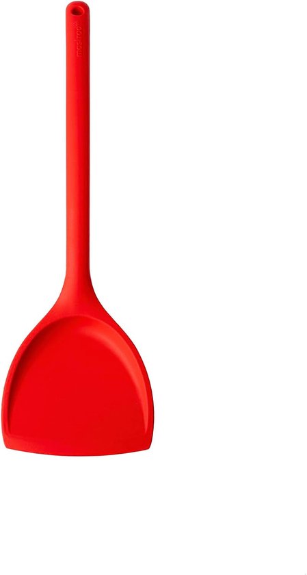 - Wok spatel - Alle siliconen - Rood