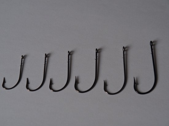 Wormhaak per 10 stuks — Maat 1/0 van Yokozuna.