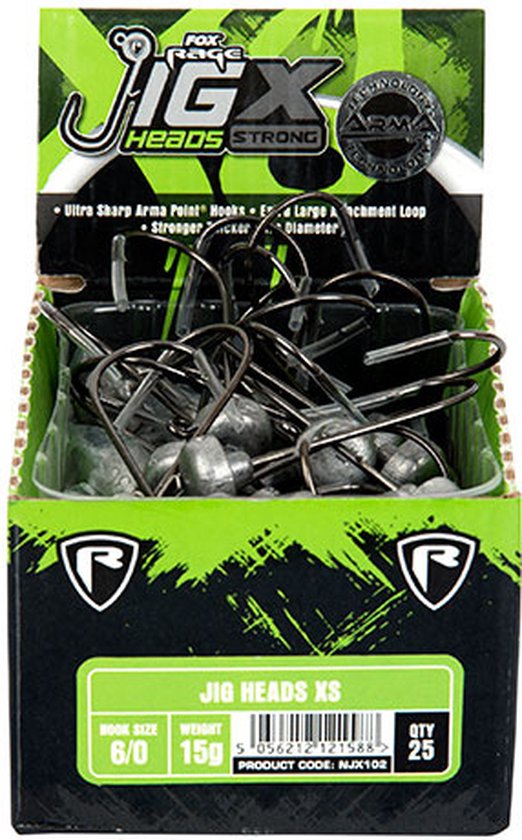 X Strong Jig Heads 8/0 van Merkloos