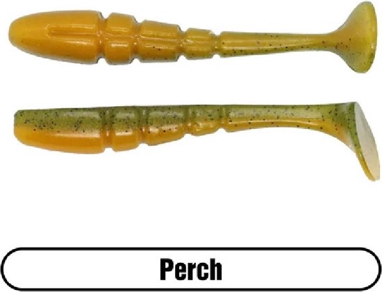 X Zone Mini Swammer 3,5inch 9 cm 8st. Tennessee Shad van X-zone