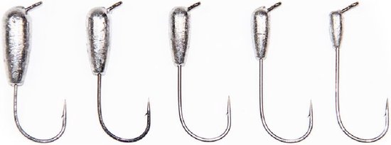 X Zone Tube Jig 60 Degree Eye 3/0 4st. 14 gr van X-zone