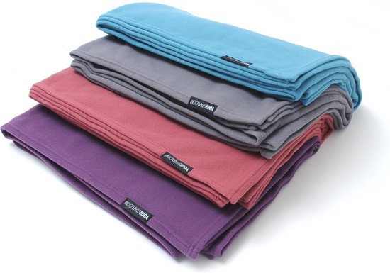 Yoga deken toevallige petrol Plaid YOGISTAR van YOGISTAR