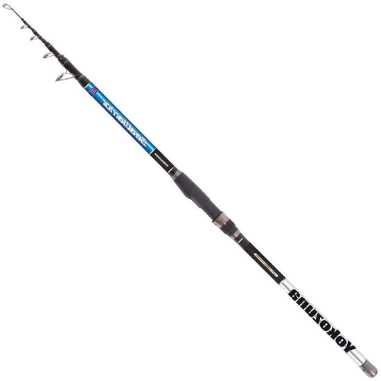 Yokozuna Sea Warrior Telescopische Surfcasting Hengel Blauw,Zwart 3.60 m / 30-100 g van Merkloos