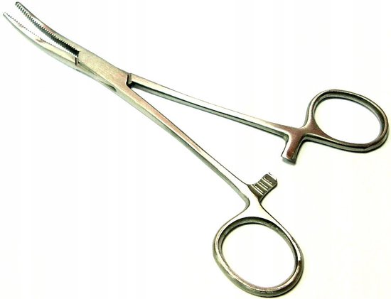 YORK Gebogen Vishaak Verwijder Tang FP06 15cm