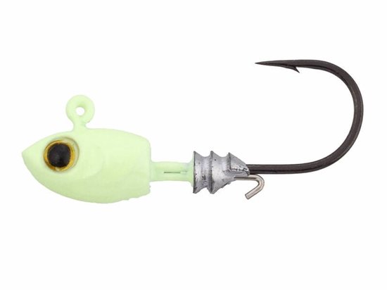 Z-Man Micro Shad Headz Glow / Size 4 | 1.75g