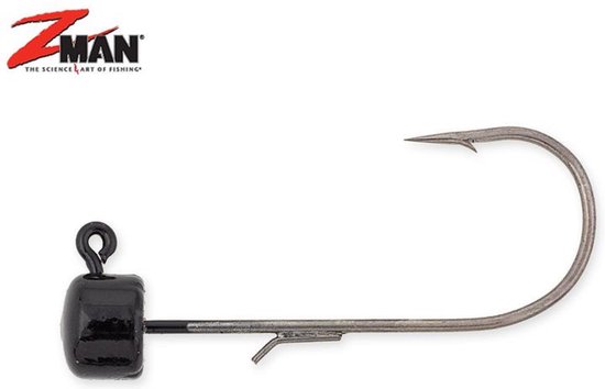 Z-man Zman Mag Shroomz Jig Worm Jigheads Zwart 5.3gr van Z-man