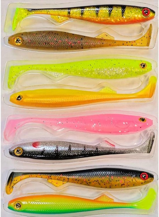 Zacht kunstaas Fox Rage Slick Shad UV
