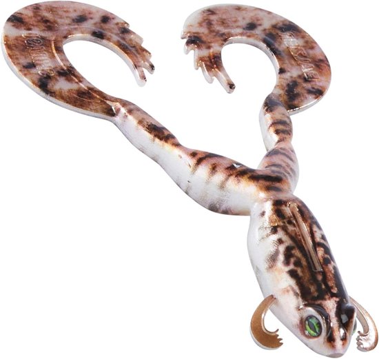 Zacht Lokaas Kikker - Vis Lokaas - Spinvissen Op Snoek - Realistische Vorm - 12cm - Rood
