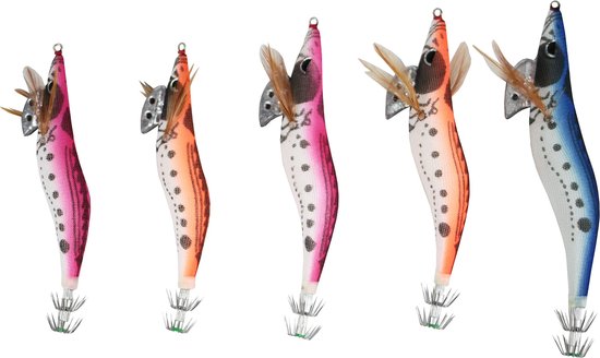 ZACK Kit 5 Fish Turlutte van ZACK