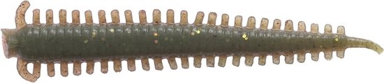 Zandworm Kunstaas - Zacht plastic aas - Zeevissen - Realistische vorm - 16 stuks 5 cm - Camo