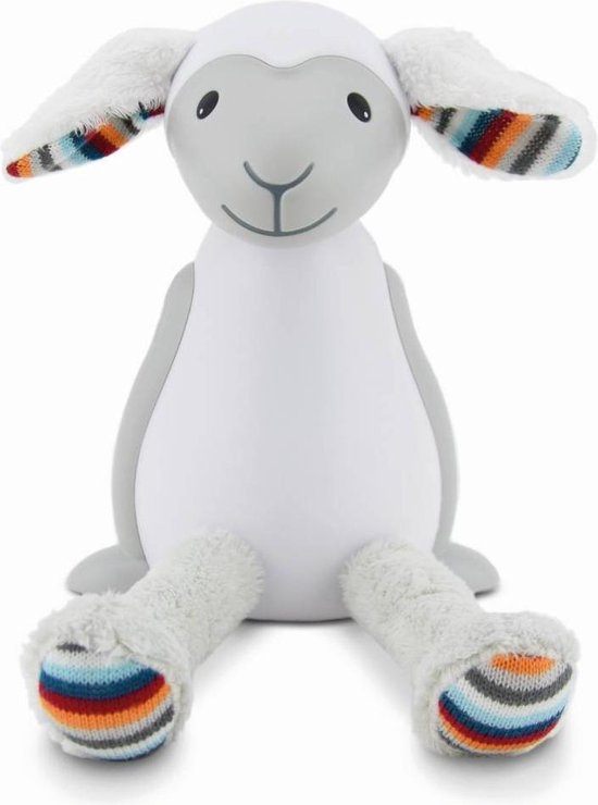 Zazu - Fin 2.0 - Grijs - Nachtlampje - Schaaplampje - Leeslampje geschikt voor in bed van Zazu