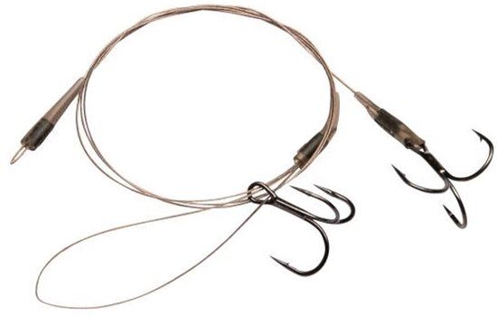 Zebco DB Series Long Cast Leader 14 kilo - Maat : Size 2