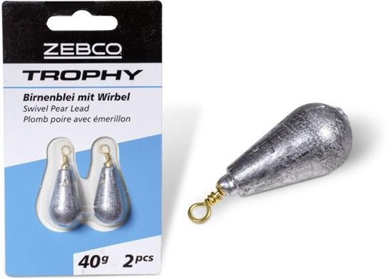 Zebco Swivel Pear Lead 10g