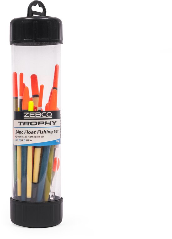 Zebco Trophy Float Fishing Dobber Set (24 Stuks!) - Dobber van Merkloos