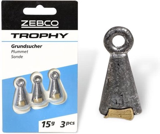 Zebco Trophy Plummet (3 pcs) - Maat : 25g van Merkloos