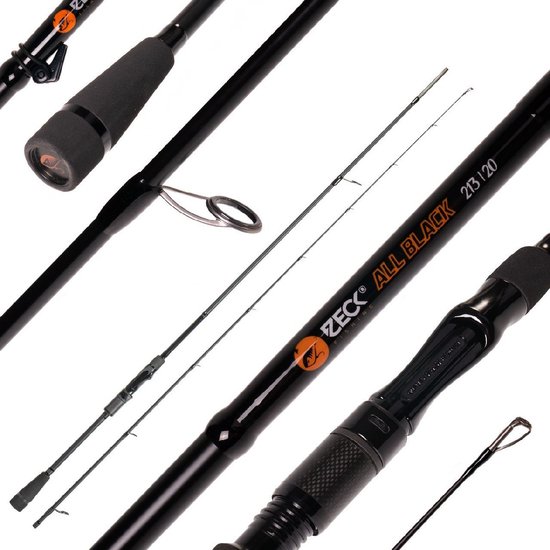 Zeck All Black Rod 2.13 m 20 gr van Zeck