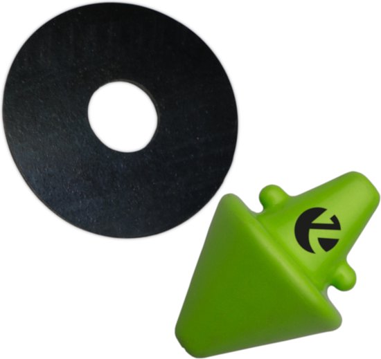 Zeck Fishing Disk Teaser Green 150g van Zeck Fishing