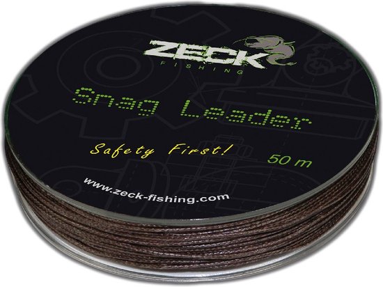 Zeck Snag Leader 1,00mm 136kg 50m van Zeck