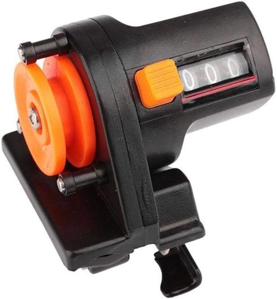 Zeevis Lijn Teller 0-999 meter Draagbare Visvinder Dieptemeter - Vislijn Teller met Lijn Lengte Counter van Merkloos