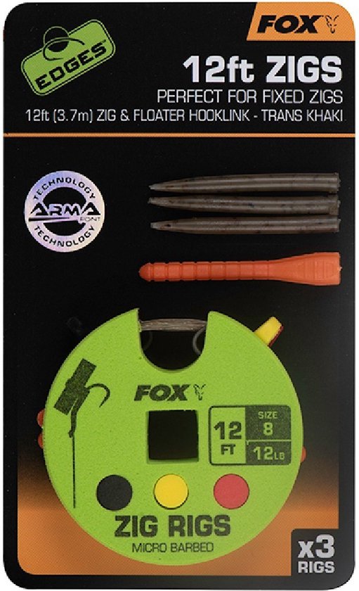 Zig Ready Rigs Edges Fox Karper Onderlijn van Fox
