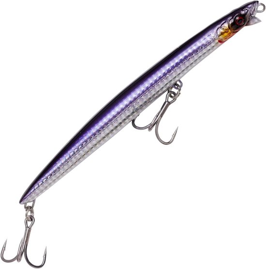 Zinkend Kunstaas - Diepe Walker - Roofvis Vangen - Lange Giet Afstand - 17.5cm 50g - Bloedige Ansjovis